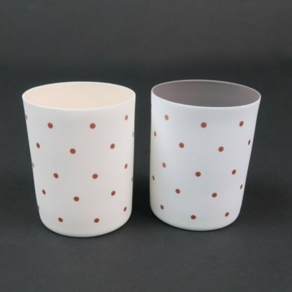 FREE W/ $25 2 pc Polka Dot Votive Candle Holders - Picture 5 of 5